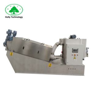 Centrifugal Sludge Dewatering Decanter Biological Treatment Of Wastewater Grey