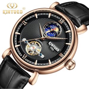 China Mens automatic mechanical watch luxury brand KINYUED tourbillon automatic movement mechanical watch on sale