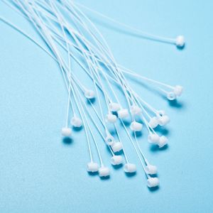 2 Inches Plastic Loop Lock Pins Tag Barrel Ends Plastic Price Tag Fasteners