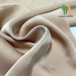 imitation acetate Fabric woven satin Wedding Customized polyester fabric for
