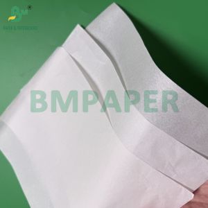 40g Food Grade White Greaseproof Paper For Wrapping Bread 350mm - 600mm