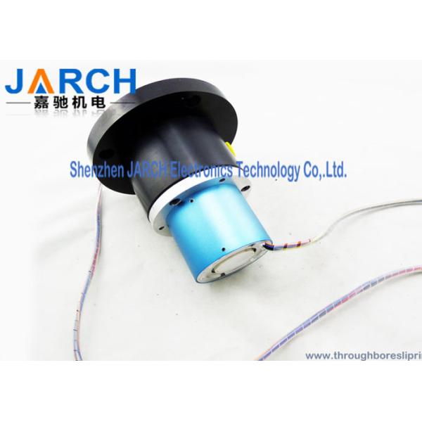 Quality 10 Circiuts Signal Hybrid Slip Rings 1 Passage With Aluminium Alloy Housing wholesale