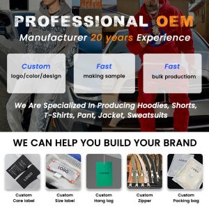 Custom Logo High Quality Streetwear Windbreaker Jacket Jogging Nylon Tracksuit