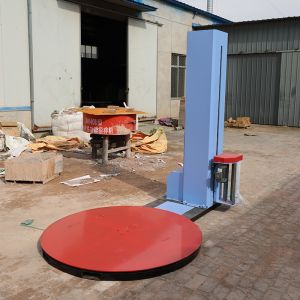 High Performance Pallet Stretch Wrapping Machines 1.3kw AC 220V 50Hz Power