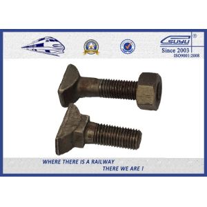 HS26 & HS32 T Style Railway Bolt Clamp Plain Oiled & Zinc Plated , Clip Bolt