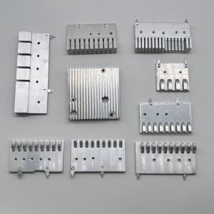 Custom Square Round Aluminum Copper Heatsink CNC Machining Heat Sink Extrusion