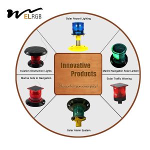 Solar Marine Led Navigation Lights 3500K Led Mast Light Sailboat