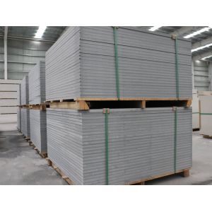 1220*2440*4-20mm Fireproof Reinforce Fiber Cement Partition Wall Panel for