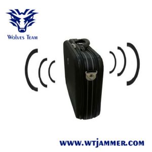 Briefcase Design 30W WiFi GPS VHF UHF Portable Signal Jammer