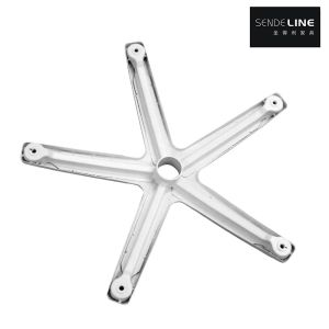 Modern-style white office swivel chair base/infusion stand base, 580 diameter