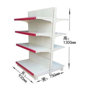 Cheap China Double-Sided Commercial Super Shelves Supermarket Shelf Display Gondola for sale