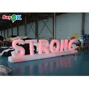 Customized Giant Inflatable Billboard Sign Balloon For Advertising Attractive
