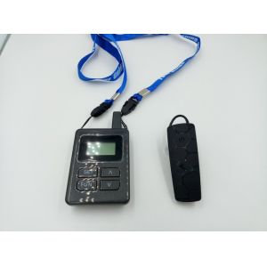 E8 Ear Hanging Portable Tour Guide System Transmitter & Receiver For Tourist