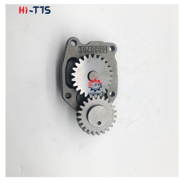 Cast Iron Alloy Oil Pump Water Pump Compatible with 6BT 6D102 S6D102 Diesel Engine