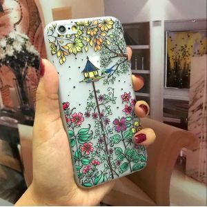 2017 New Gifts Series High Quality 3D Relief Painted Pattern Butterfly flower