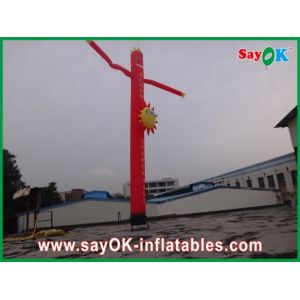 Dancing Air Puppets Inflatable Air Dancer / Attractive Mini Inflatable Smile Air