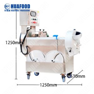 Automatic Fruit And Vegetable Cutter Cassava Potato Chips Slicer