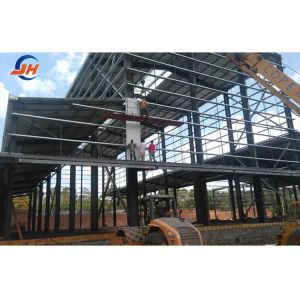Aluminum Alloy Window Steel Structure Workshop for Prefabricated Warehouse