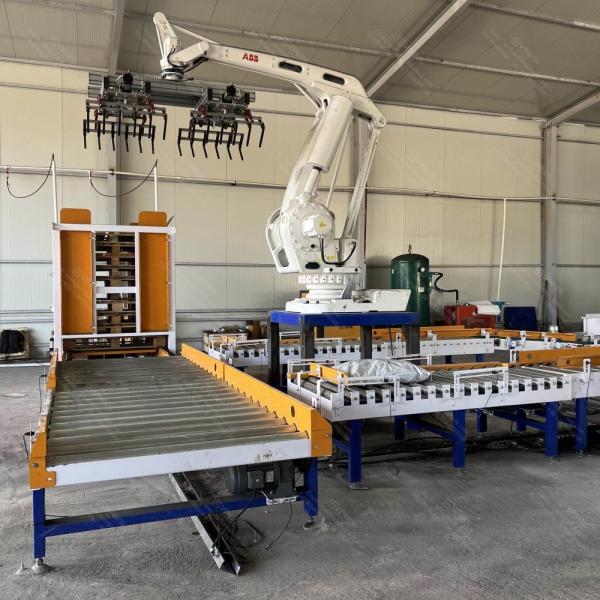 Bag Carton Box Robotic Palletizer Machine Pallet Stacking Machine