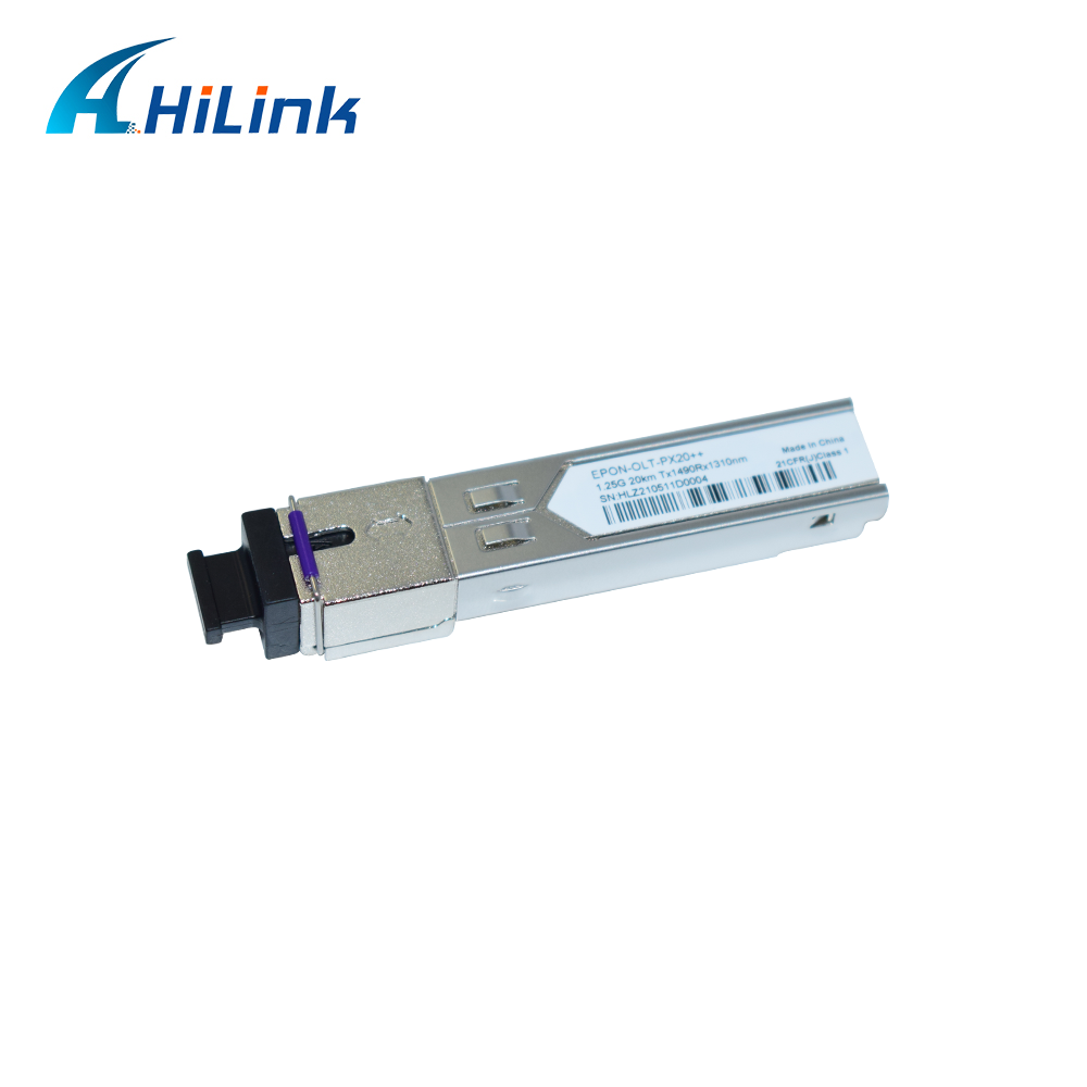 EPON OLT SFP Transceiver with PX20+ PX20++ PX20+++ for 1.25Gbps Data Rate and