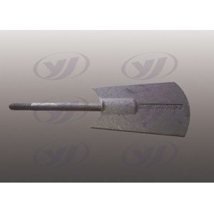 China Brick Making Mixing Blade  Abrasion Resistant Cast Iron on sale