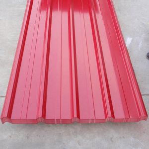 Customized Punching Service Z41-Z60 Coated Corrugated Steel Sheet in Various