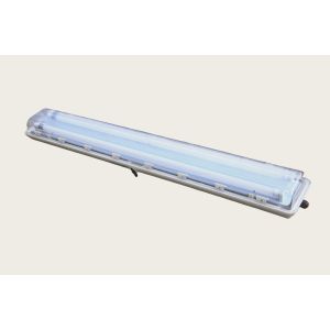 Explosion Proof ATEX whole plastic(GRP) Fluorescent light fixture Lamp WF2 IP66