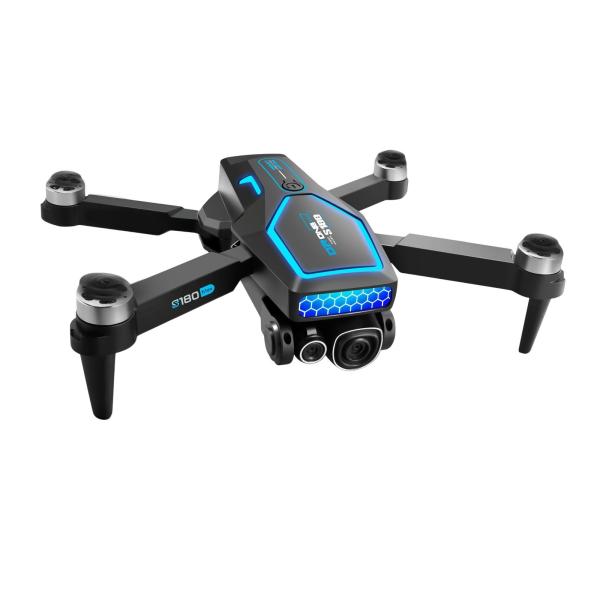 Beginner Drones S180 Drone Folding Brushless Led Night Gps Long Battery Life 5g