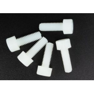 White Nylon Hexagon Socket Head Plastic Allen Key Screw M3 Standard DIN 912