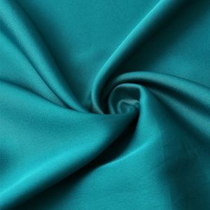 Emerald Green 75D 130GSM Polyester Spandex Satin Fabric Stretch