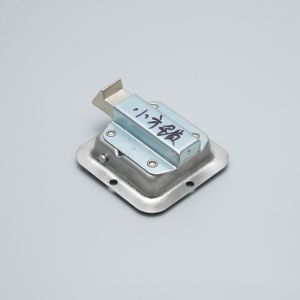 Custom Stainless Steel Truck Tool Box Latch Paddle Flush Mount Latch With Lock