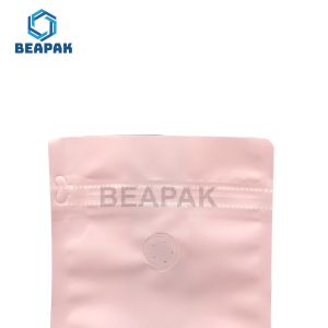 Food Grade Resealable Recyclable Stand Up Pouch With Valve