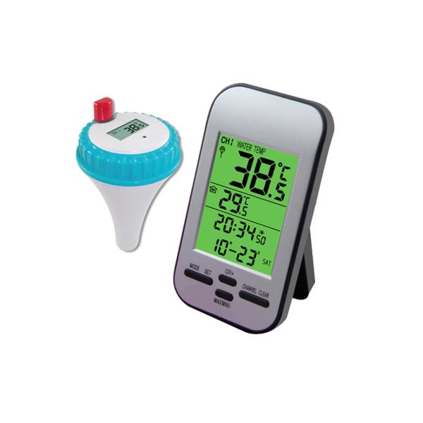 Digital LCD Swim Pool Bath Spa Wireless Thermometer Waterproof Indoor Water