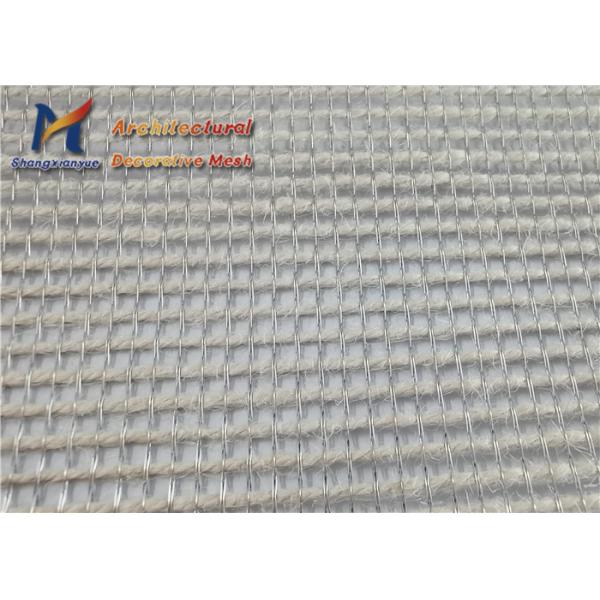 Hemp Rope Glass Wire Mesh 316 Stainless Steel Plain Weave
