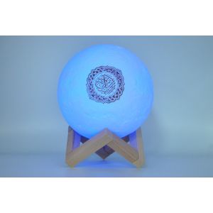 Touch rechargeable light moon lamp quran speaker