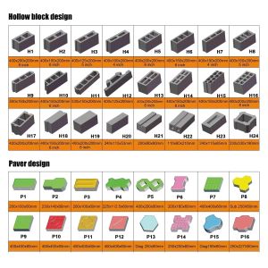 Portable Small Mini Manual diesel Generator Block Brick Making Machinery Hollow