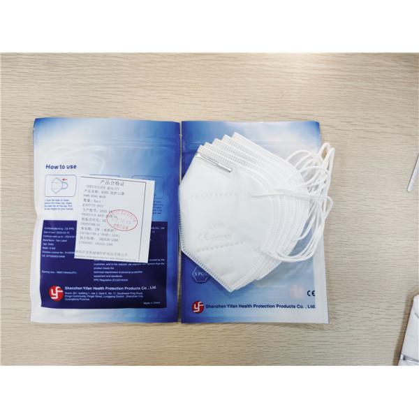 Quality Skin Friendly KN95 Respirator Mask Folding 10*15cm With Freely Samples wholesale