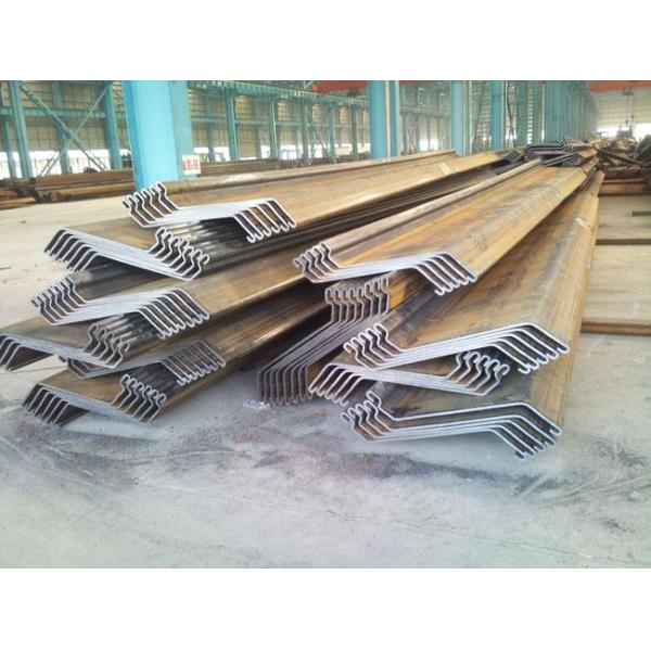 Q195 / Q235 Mild Steel Products Cold Rolled Z Type Steel Sheet Pile with 2.0mm