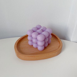 Scented Vegan Soy Candles Amber Glass Jar Packed ODM Available