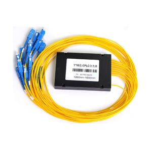 FTTH Fibetr Box 1x8 1x16 PLC Fiber Optic Splitter Cassette in Abs Box SC UPC