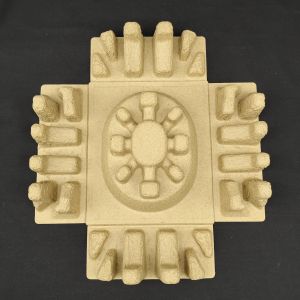 The pulp molding packaging bases for smart speakers of small household