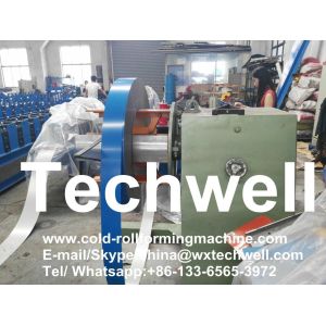 Steel U Purlin Roll Forming Machine for Special U Purlin Profile with 15 KW Main