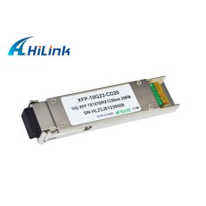 Single XFP Optical Module Transceiver Gigabit Ethernet -14dBm Receiver