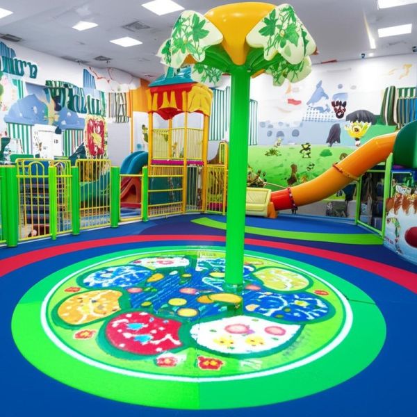 3-12 Years Interactive Playground Equipment Low Maintenance And Easy To Clean