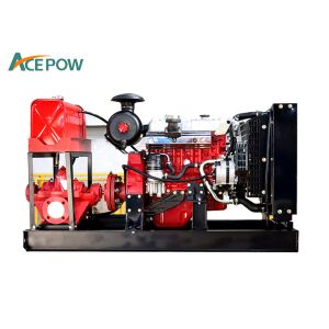 China Single Stage 6 Inch 310KW Generator Powered Water Pump on sale