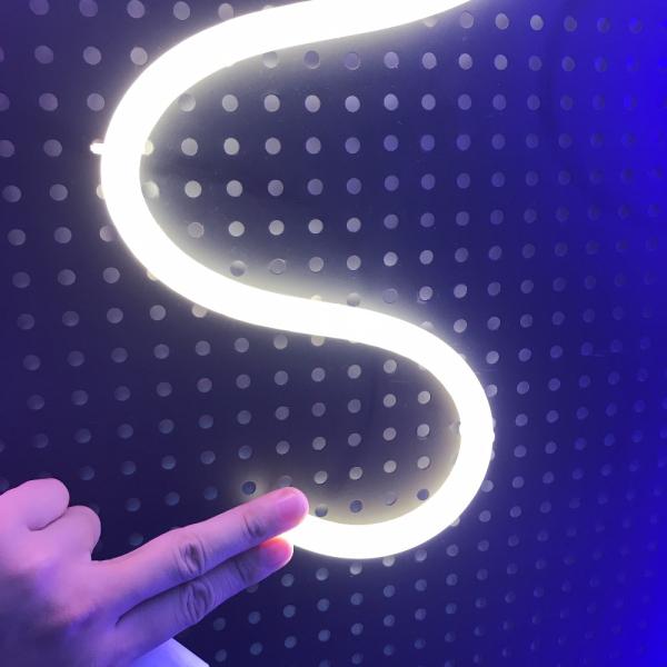 LED Neon Coloured Strip Lights , Dimmable Led Strip Lights 14mm Diameter