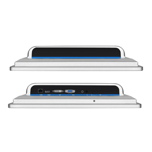 Aluminum Alloy Industrial Touch Screen Monitor 8 Inch DC 12V 1024*768 Resolution