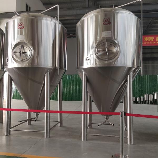 1000L 2000L 3000L 4000L 5000L Beer Conical Fermentation Tank Stainless Steel 304