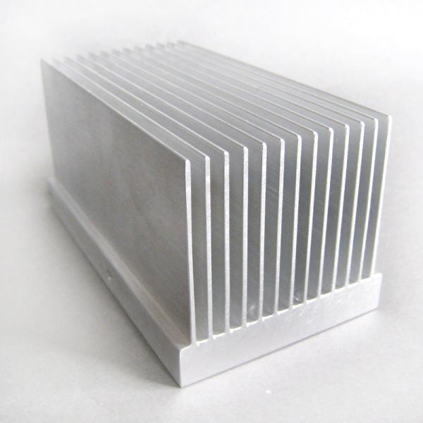 55mm Width Aa6063 Aluminium Extrusion Profiles Radiator , Extruded Aluminum