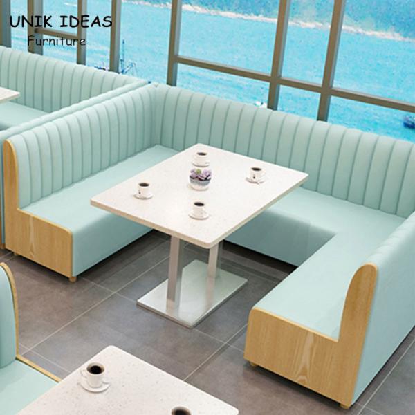 Quality Curved Booth Seating For Dining Room Bench Sofa Leather Modern 65cm wholesale